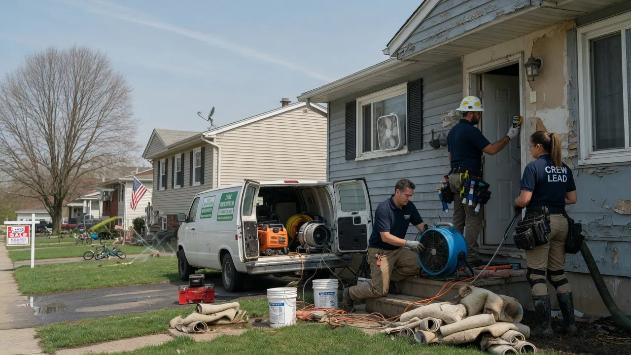 Flood Cleanup in Pelham, NC near me